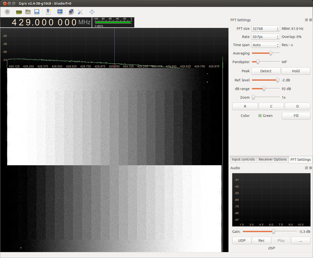 Calibration Example Black and white