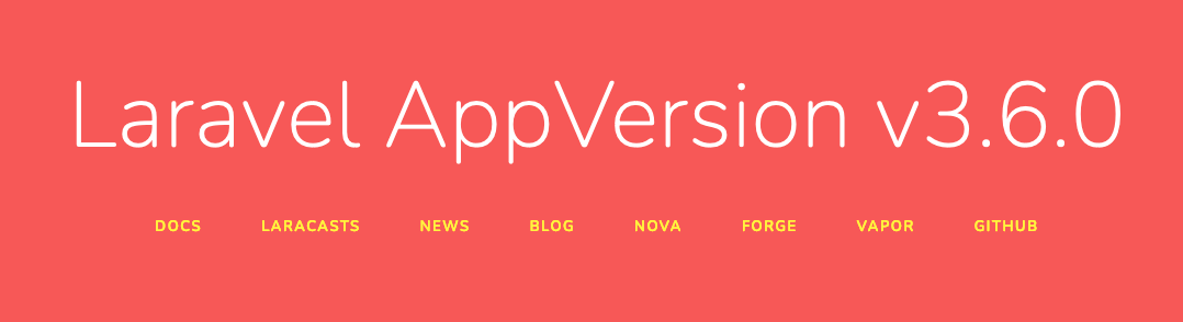 app-version-laravel