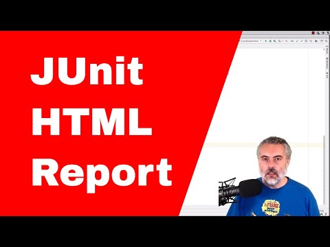 Video Generation of JUnit HTML Report