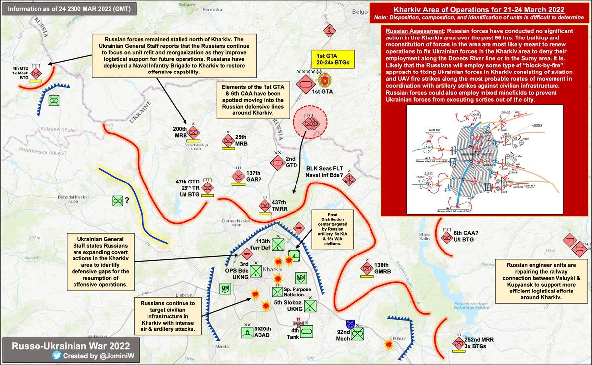 Kharkiv Area of Operations 2022.3.21-3.24 🔍