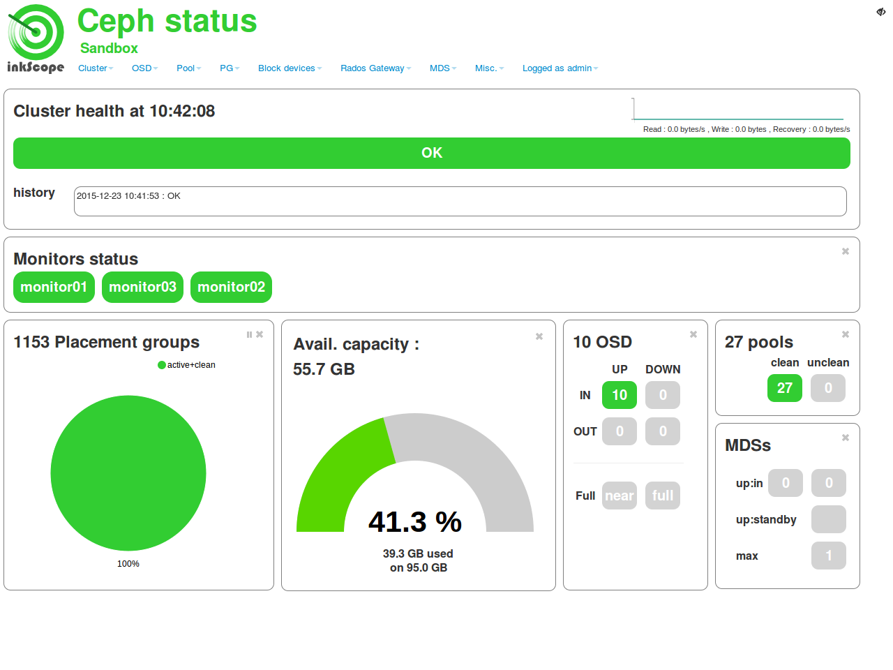 dashboard