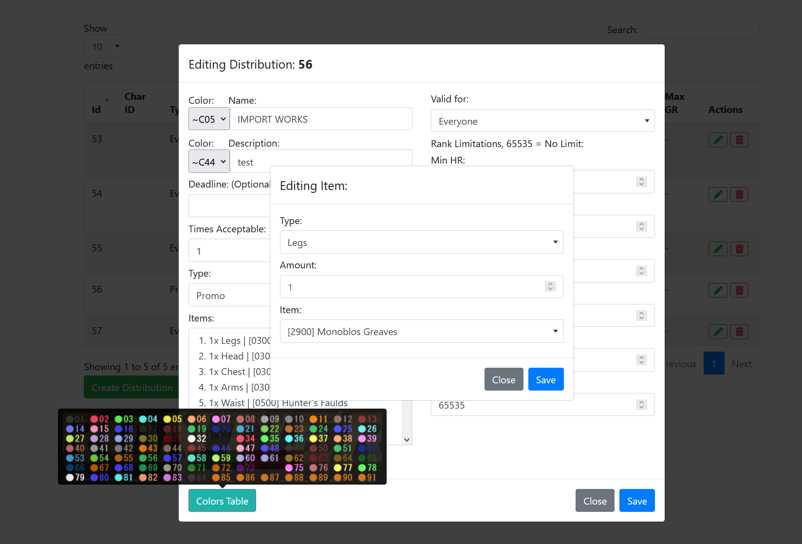 Sample Image from Distribution-GUI