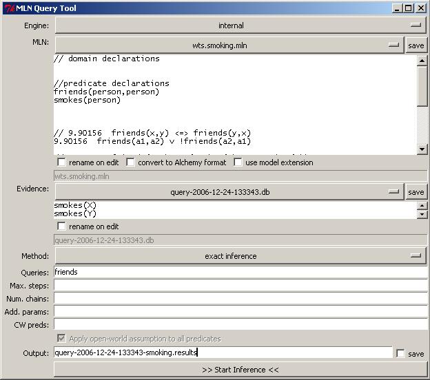 The MLN Query Tool