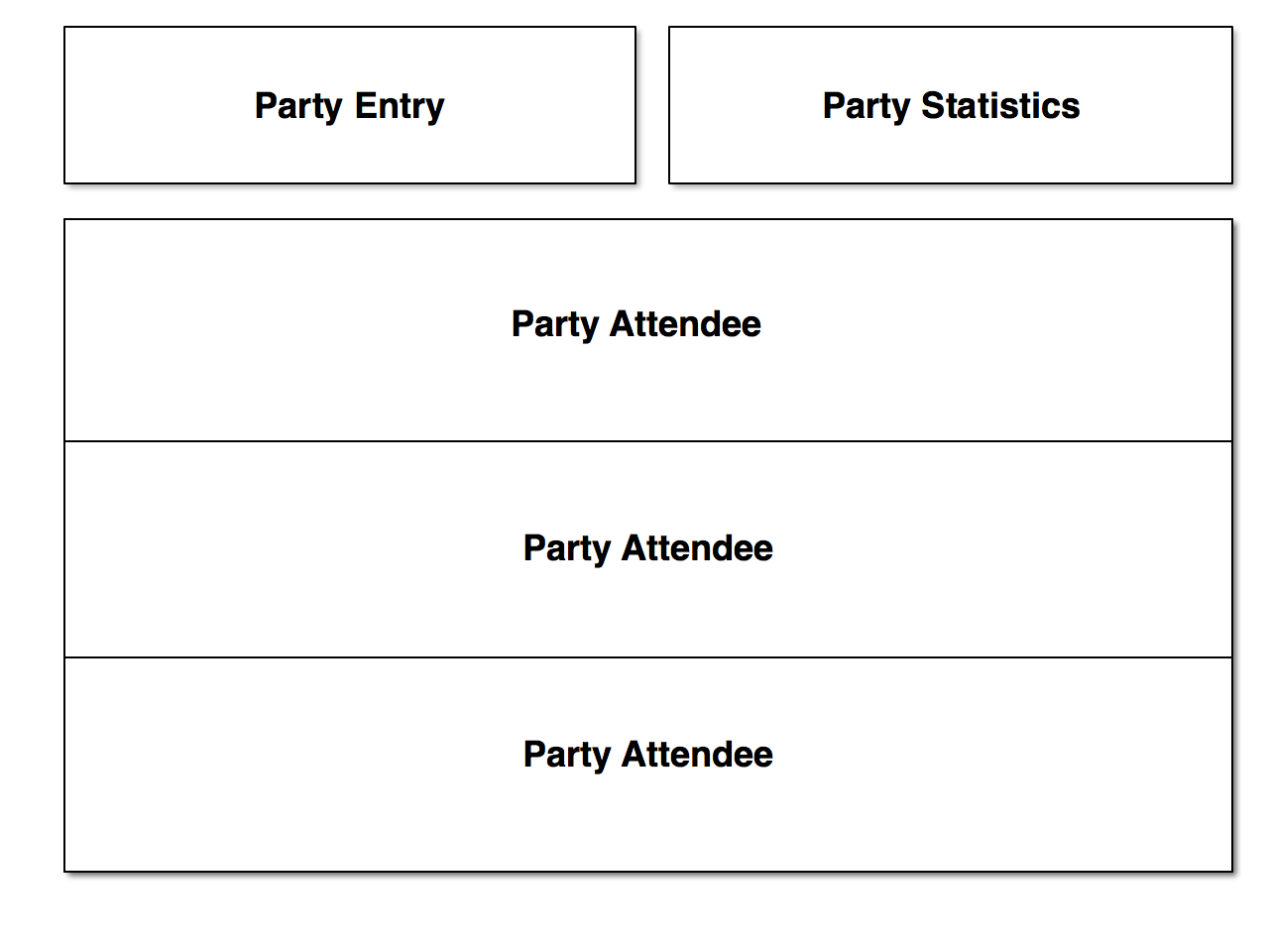 party-planner layout