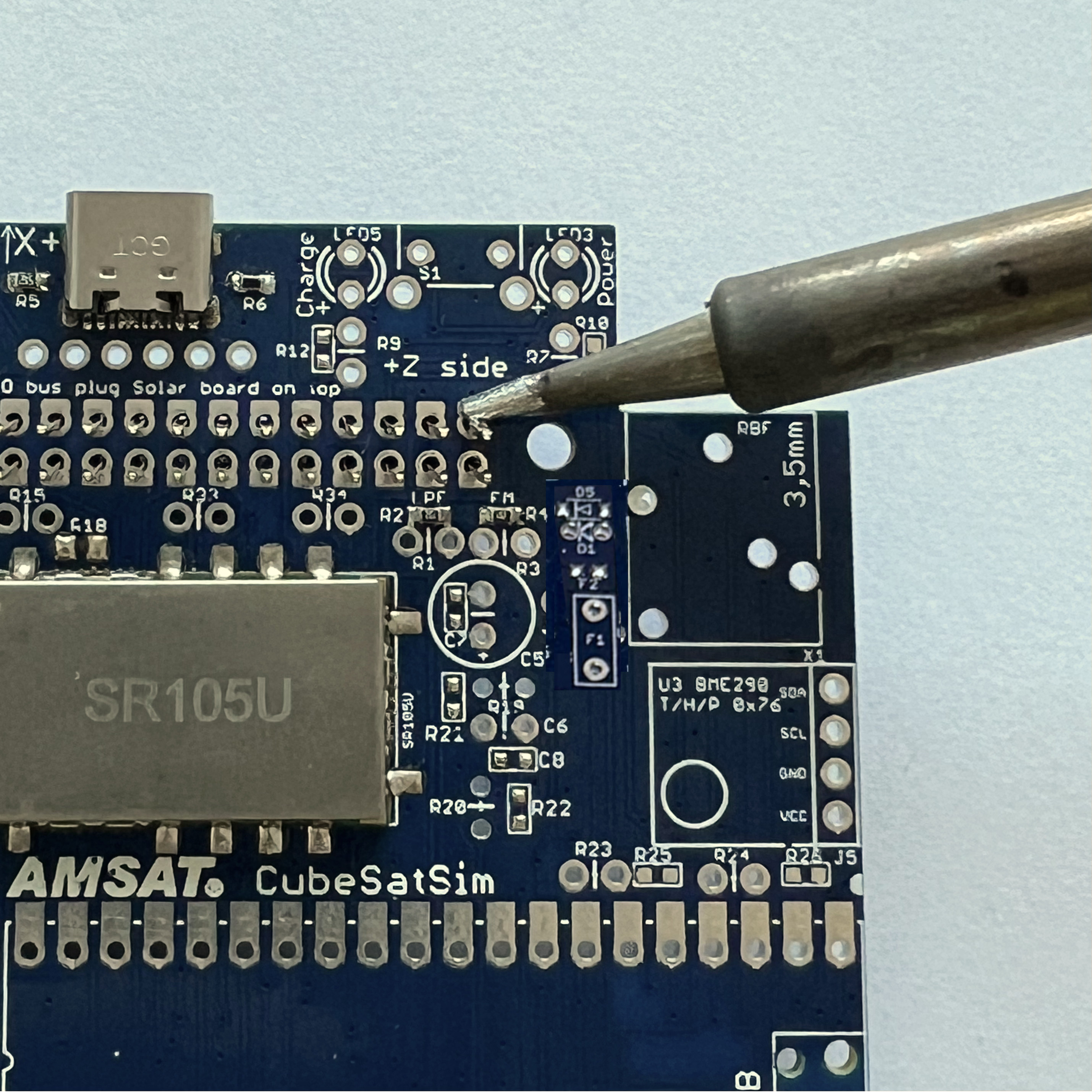GPIO soldering