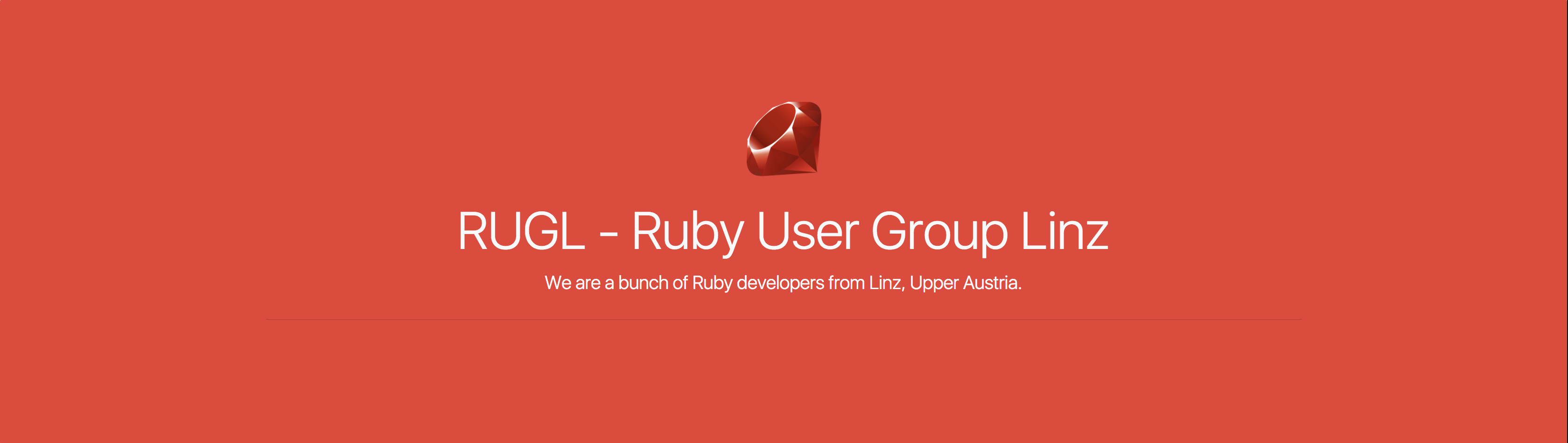 Rugl website teaser