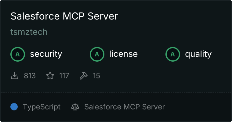 Salesforce Server MCP server
