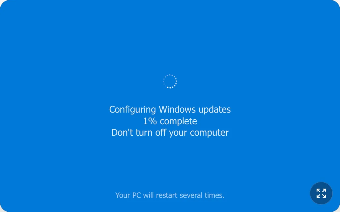 Fake Windows 10 Update