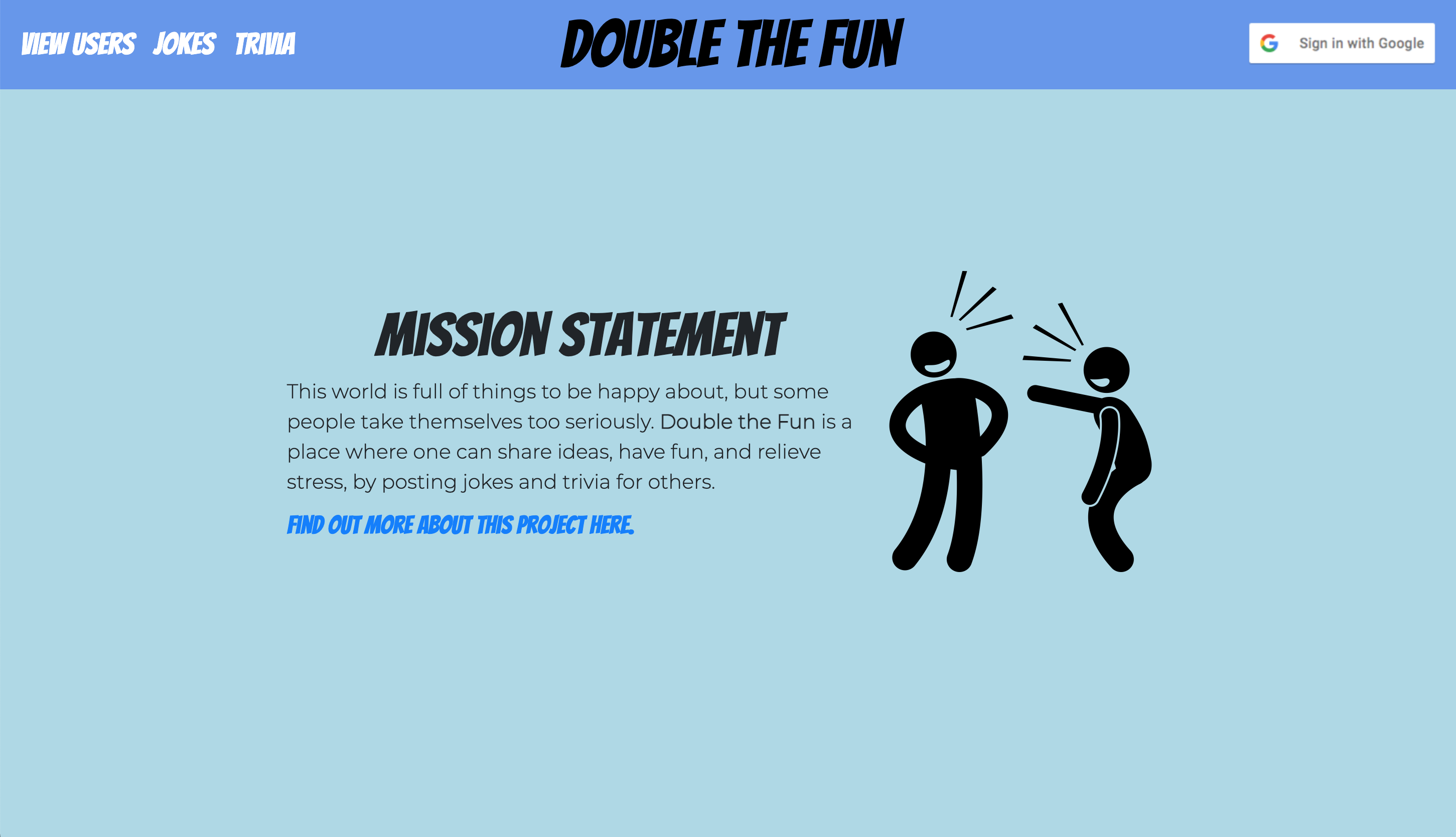 Main Page - Mission Statement