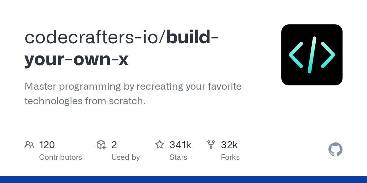 codecrafters-io / build-your-own-x