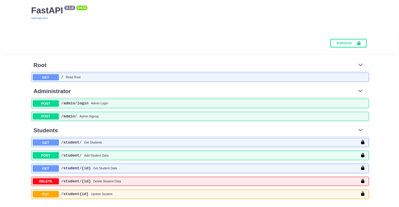 FastAPI-MongoDB starter