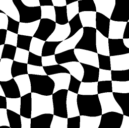 Swirly chessboard