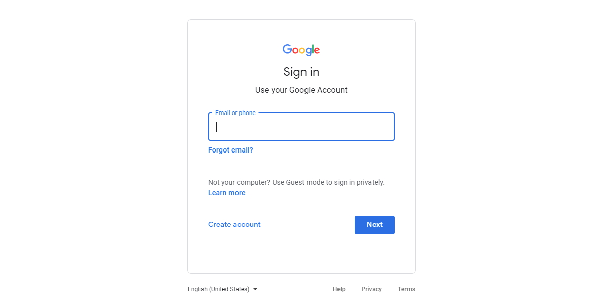 Google Login