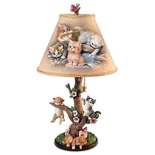 the-bradford-exchange-country-kitties-lamp-with-art-by-jurgen-scholz-sculpted-cats-with-butterfly-fi-1