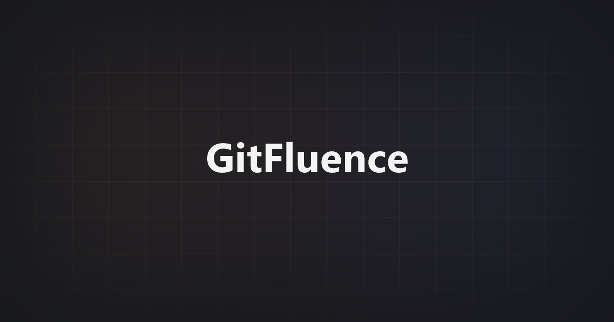 GitFluence – Generate the git commands using ChatGPT