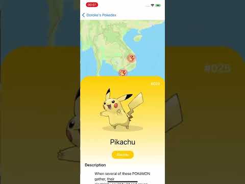 Pokedex app demo