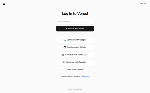 Screenshot of /register