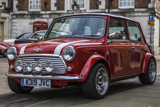 Red Mini Cooper