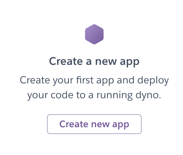 create new app