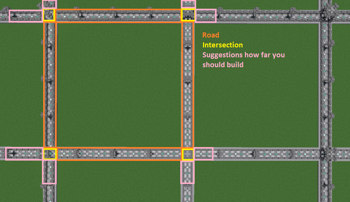 Road schematic