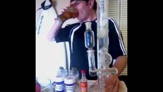 BEST Strikeout on youtube! 2 bong rips! Hash & weed! 2 beer chugs & 99 black cherries