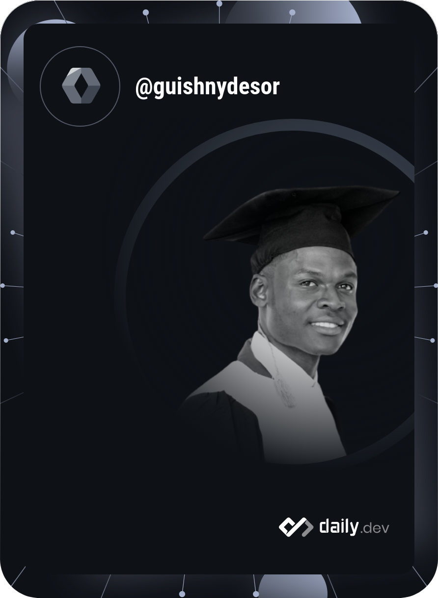 Guishny Desor's Dev Card