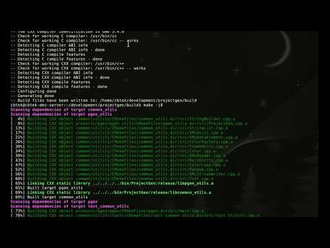 GitHub - cbtek/ProjectGen: Generates CMake project templates for Qt ...