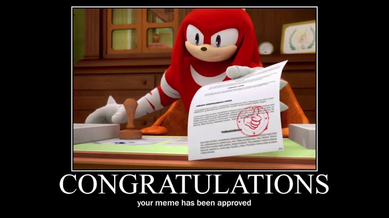 Knuckles meme