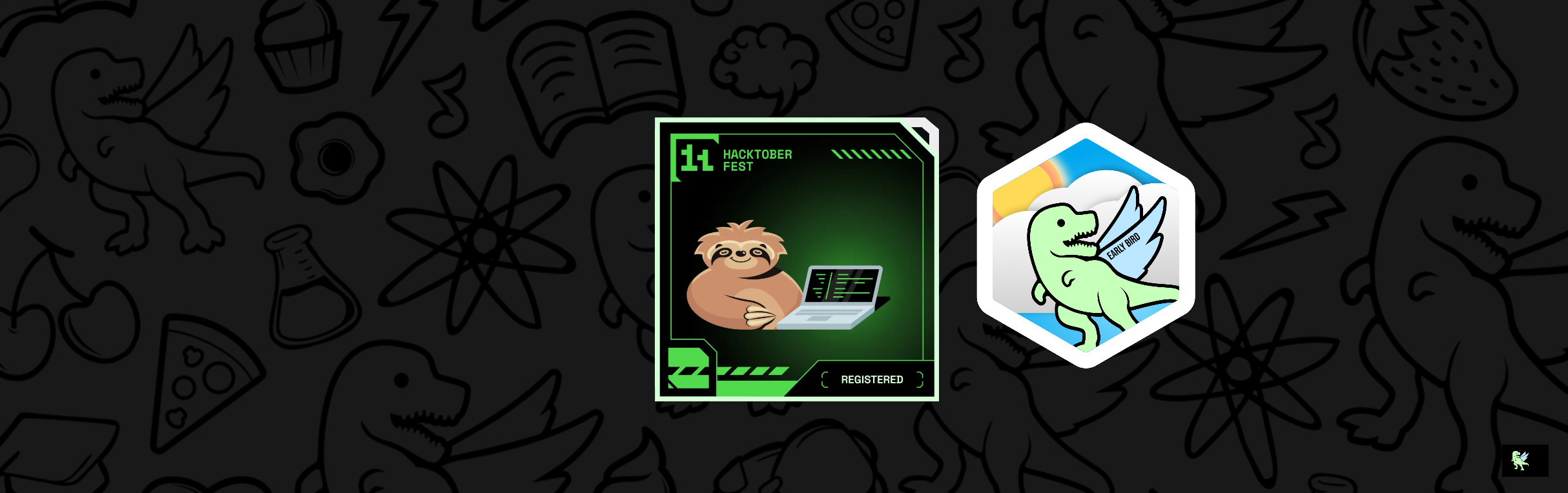 An image of @aswathcm29's Holopin badges, which is a link to view their full Holopin profile