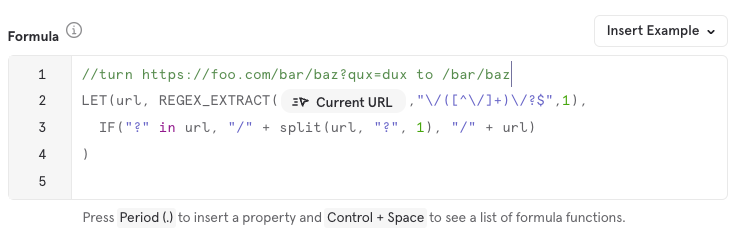 regex operation on URLs to make them readable