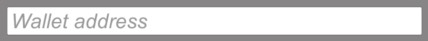 wallet address
