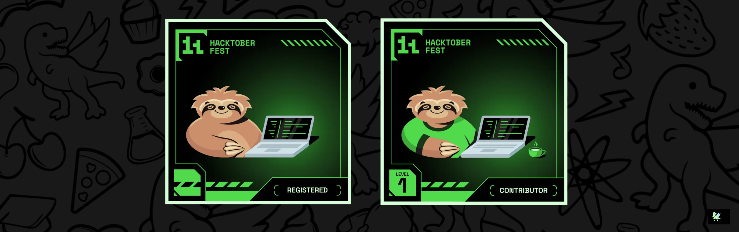 An image of @priyanshiagr's Holopin badges, which is a link to view their full Holopin profile