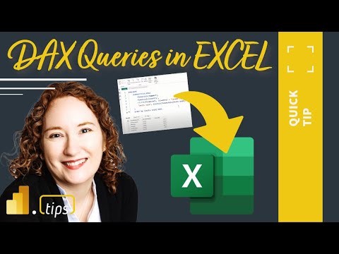 DAX queries in EXCEL - Quick Tips