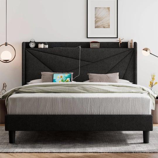 feonase-king-size-bed-frame-with-type-c-usb-ports-upholstered-platform-bed-frame-with-wingback-stora-1