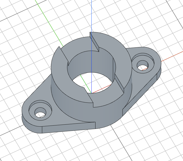 Flange With Notch