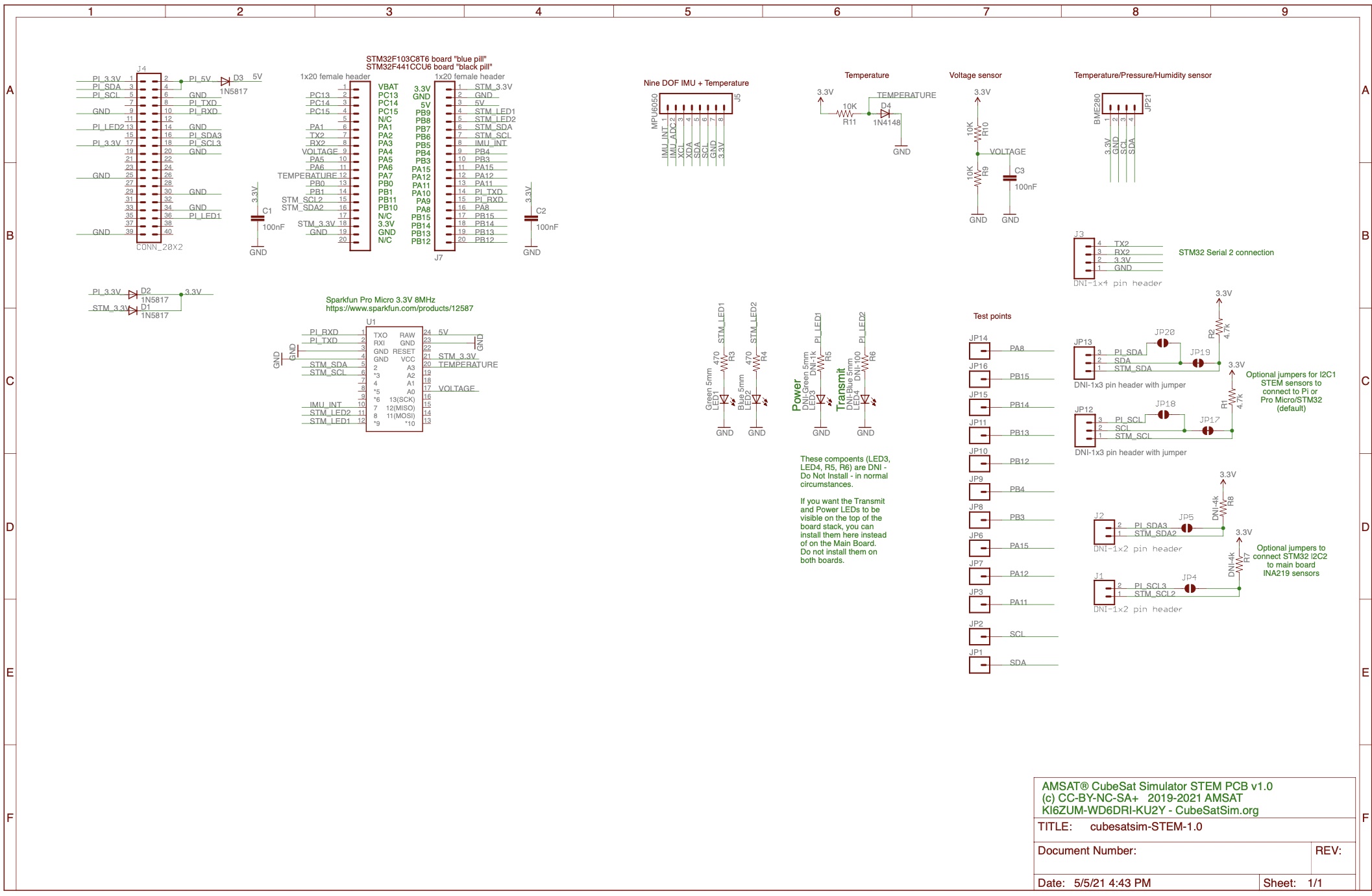 STEM Payload schematic