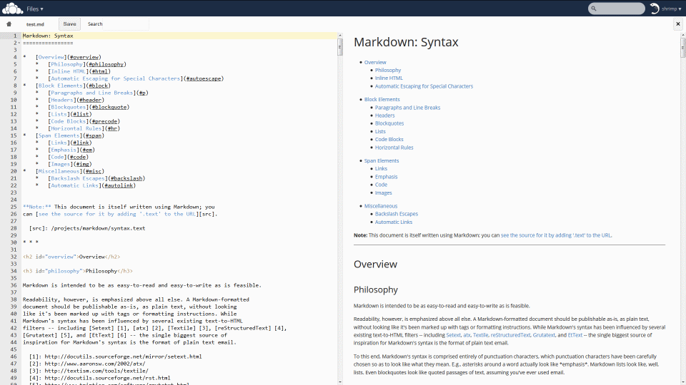 Markdown Editor