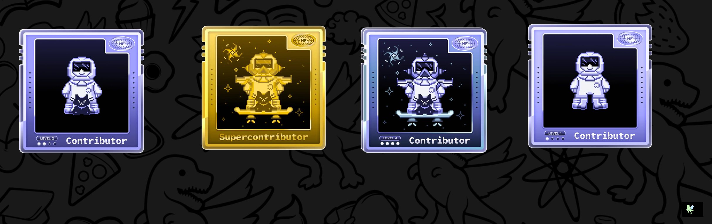 Holopin badges of Toheed Ahmed