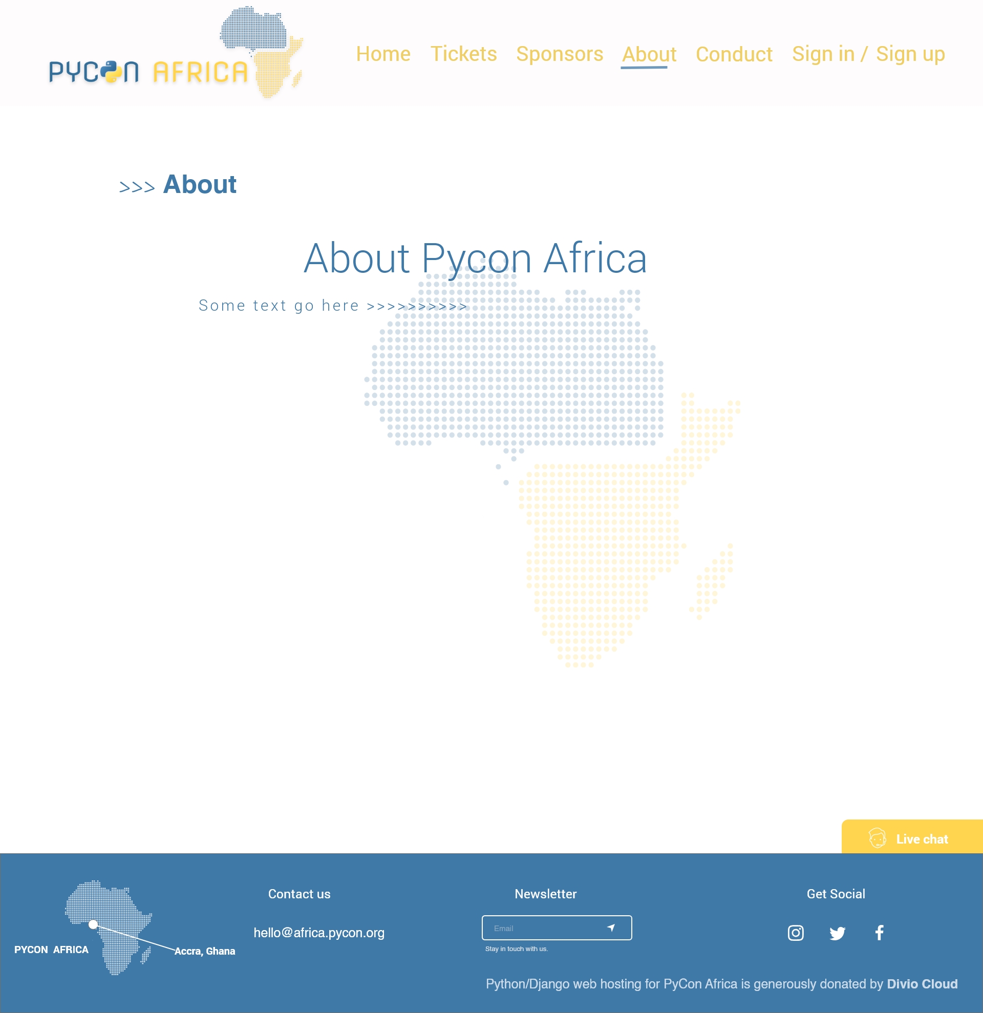 About Pycon Africa