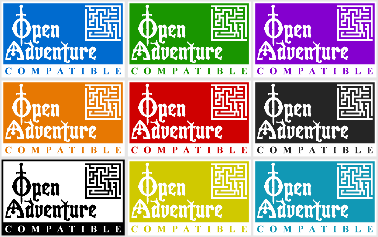 Open Adventure Compatible Logo