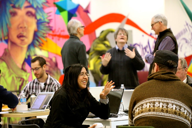 Hackers at Chicago Crime Hack @ Cibola