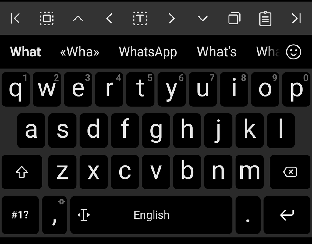 Yandex-keyboard-toolbar