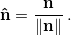 unit normal eq