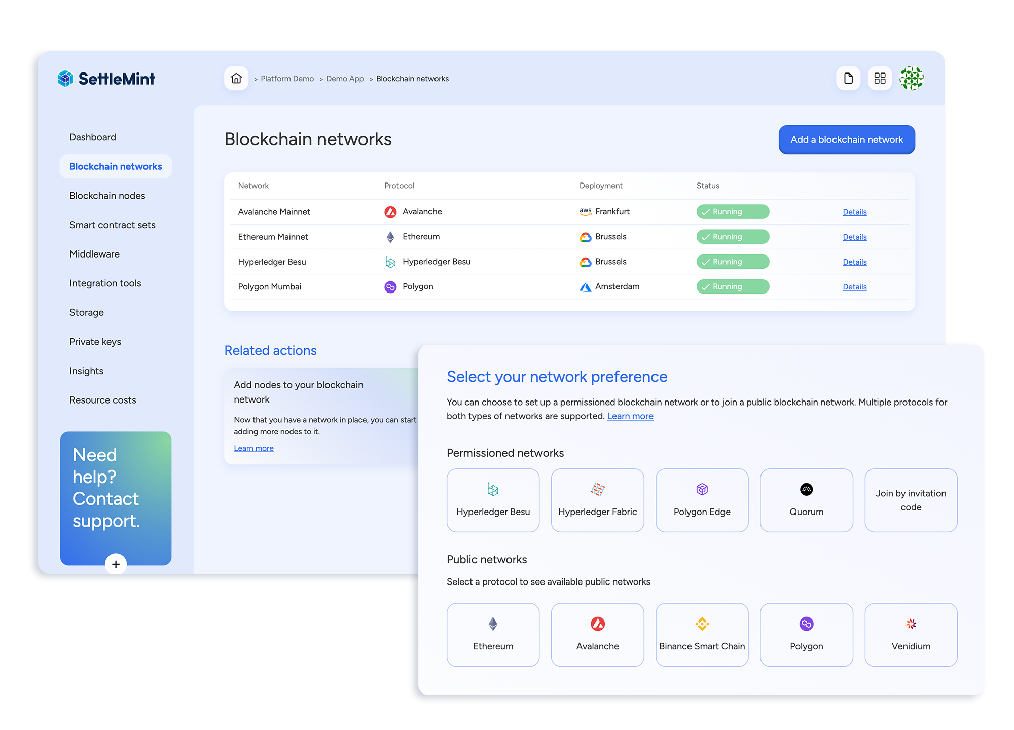 Multi-chain and Multi-cloud