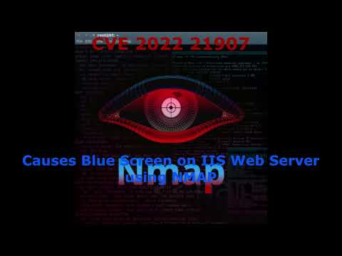 Nmap: DOS attack on IIS