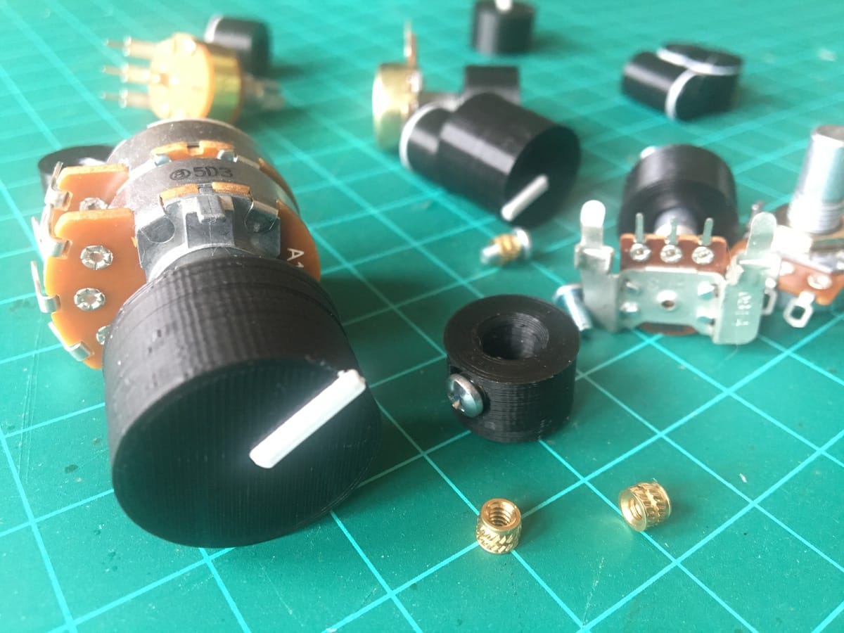 Designing Potentiometer Knobs