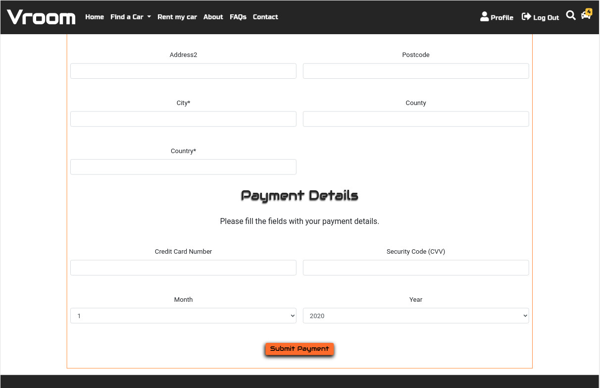 Checkout Payment Summary