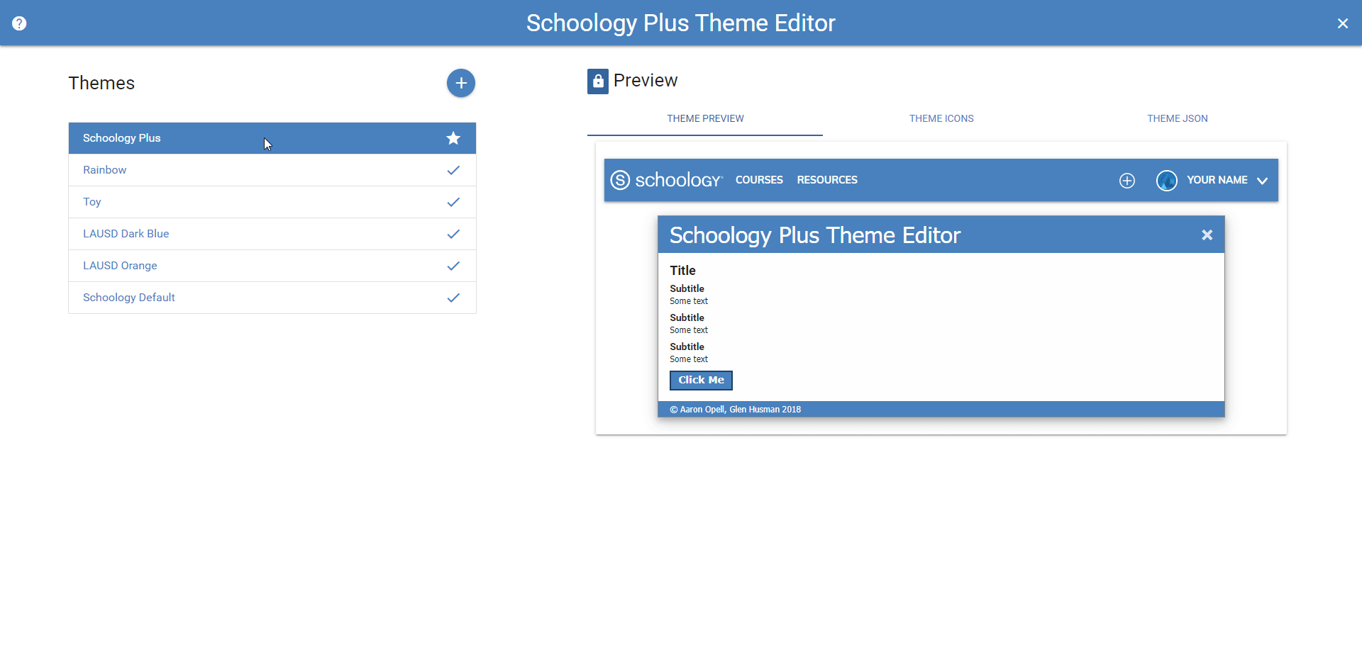 Built-in Themes