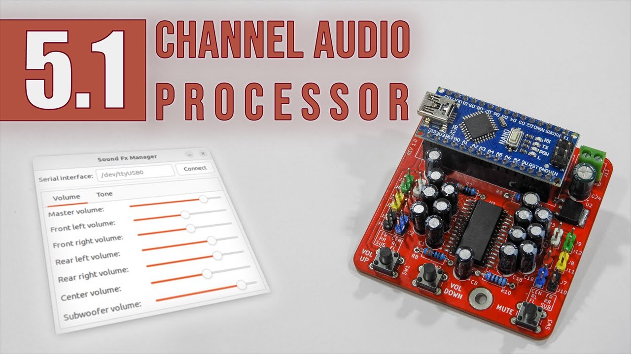 5.1 Channel Audio Processor