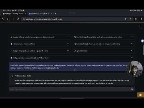 Redação Unicamp Acessível, a plataforma de Dani Stella, sua professora digital de redações